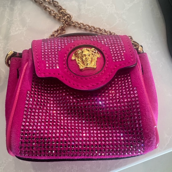 100% Authentic- La Medusa Studded Mirco Bag-Authentication Card included - Picture 3 of 5